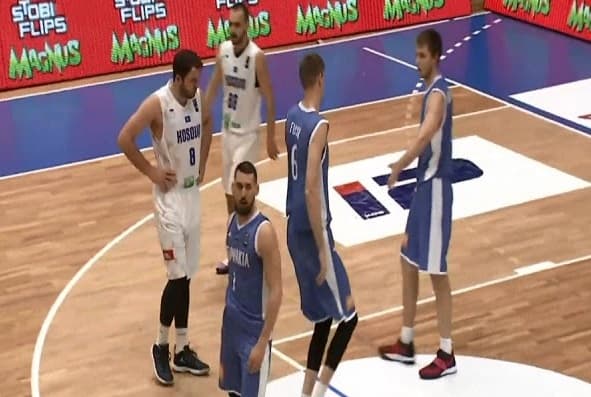 Përfundon pjesa e parë e ndeshjes Kosovë – Sllovaki 37 -35