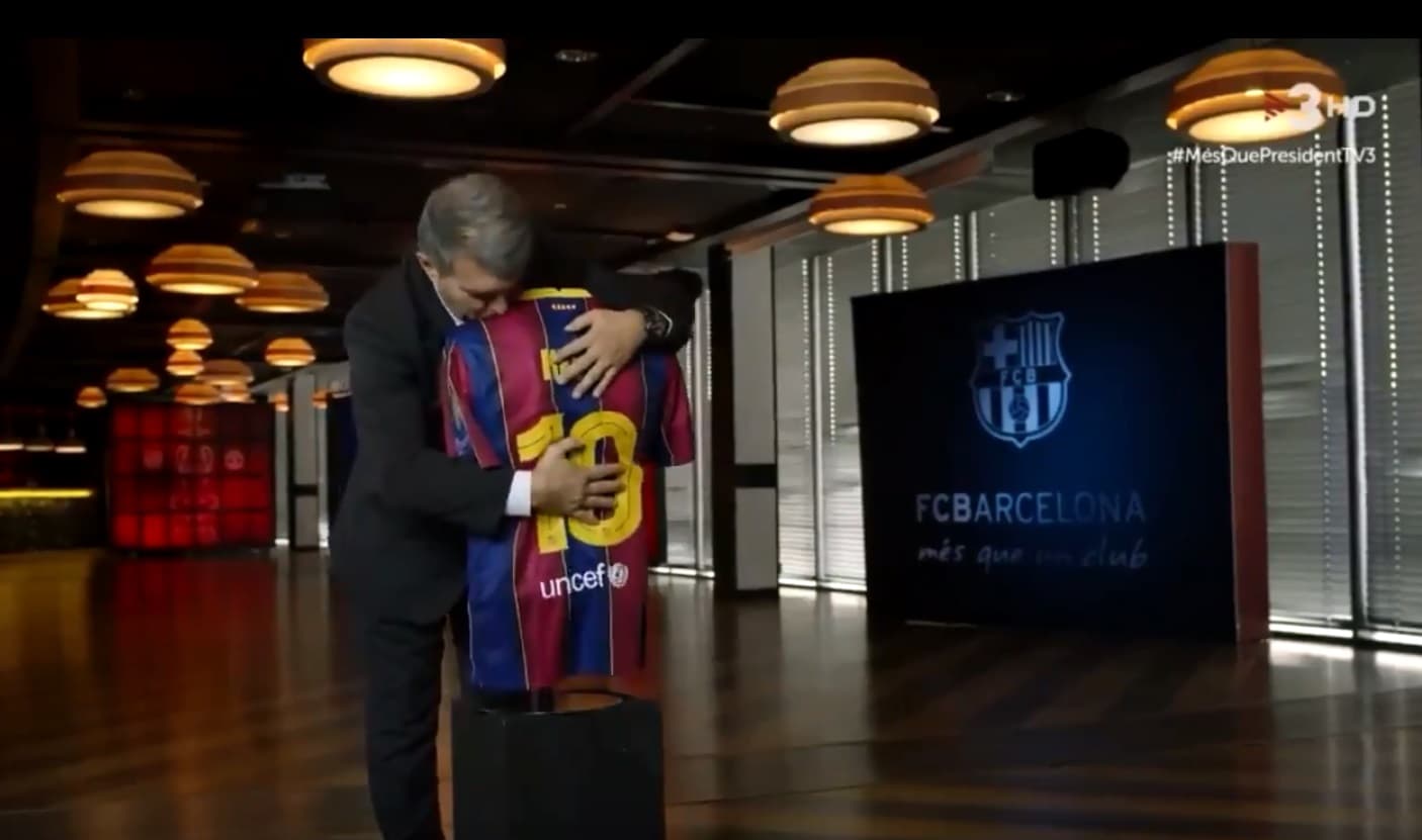 Laporta: Messi, do t'ju bëj një ofertë që s’mund ta refuzoni (VIDEO)