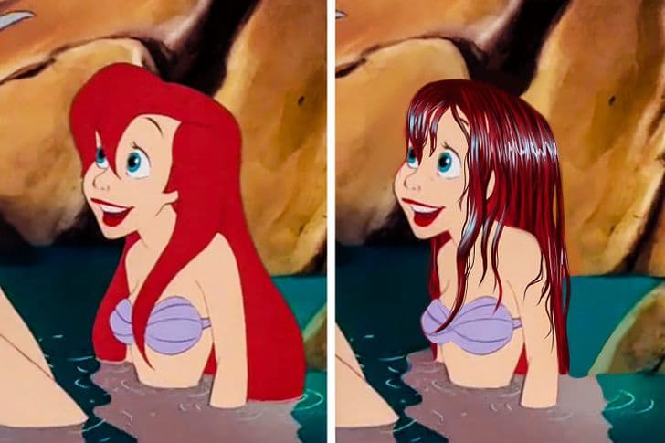Kështu do dukeshin personazhet e Disney me flokë më realistë (FOTO)