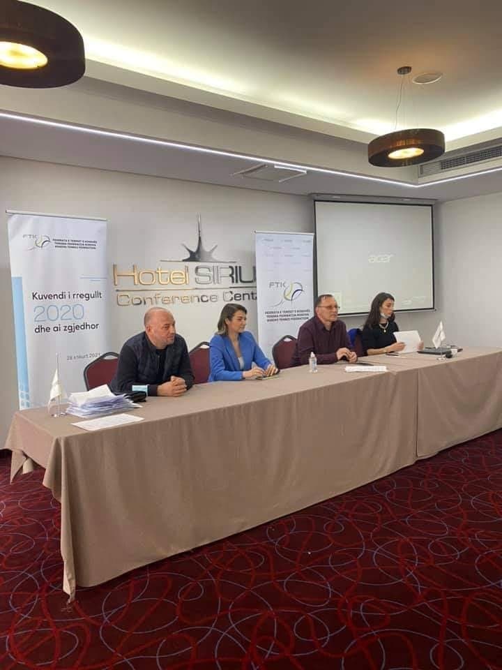 Jeton Hadërgjonaj bëhet kryetar i Federatës së Tenisit të Kosovës
