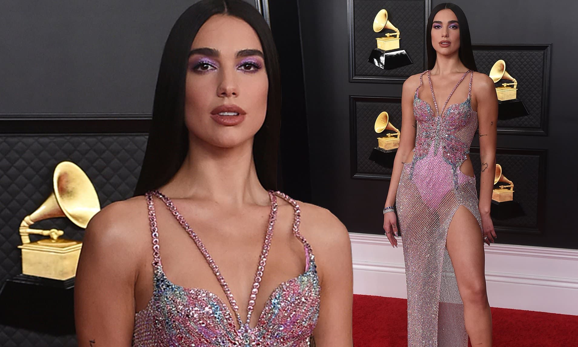 Dua Lipa duket mahnitëse në "Grammy Awards" (FOTO)