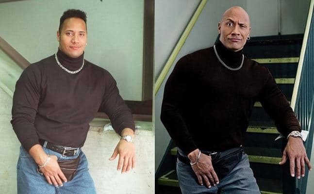 Të famshmit që rikrijuan fotografitë e tyre më ikonike (FOTO)