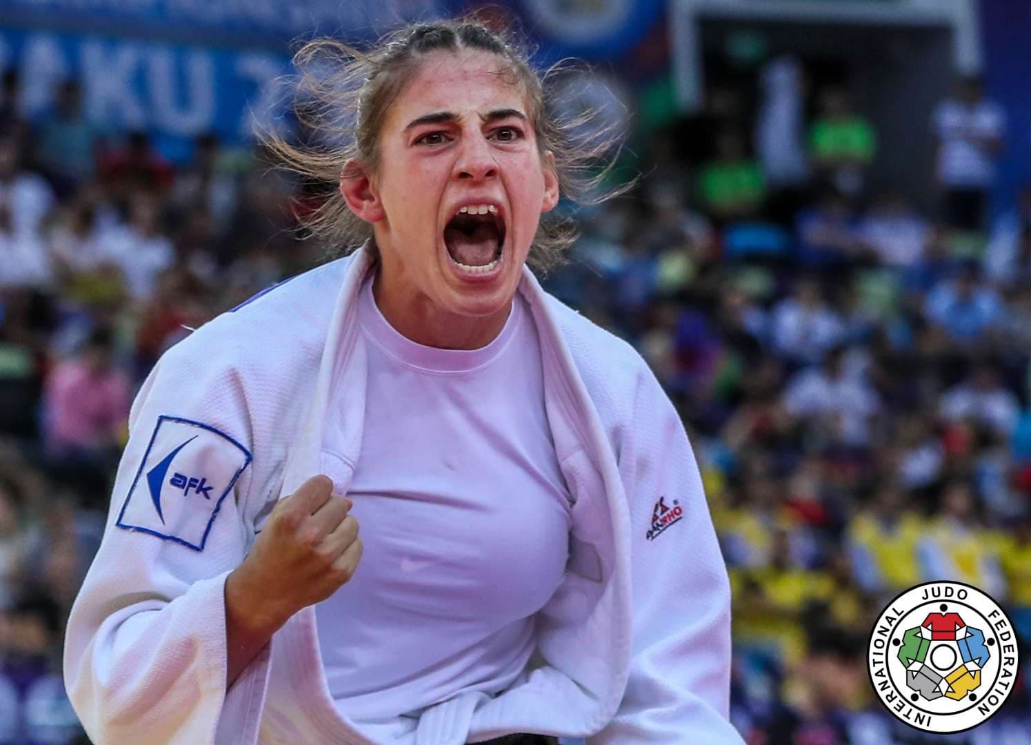 Nora Gjakova kalon në çerekfinale të Kampionatit Evropian në Lisbonë të Portugalisë