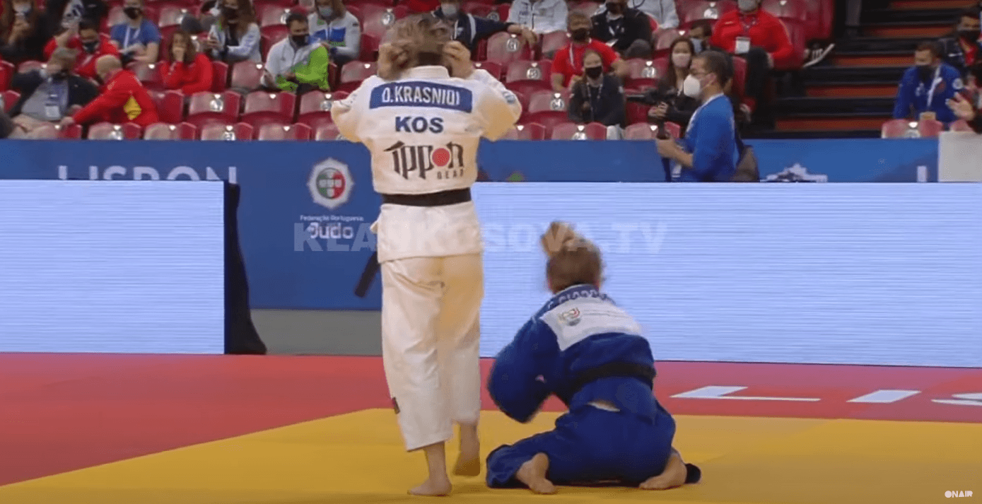 Xhudo, Distria Krasniqi kampione e Evropës (VIDEO)