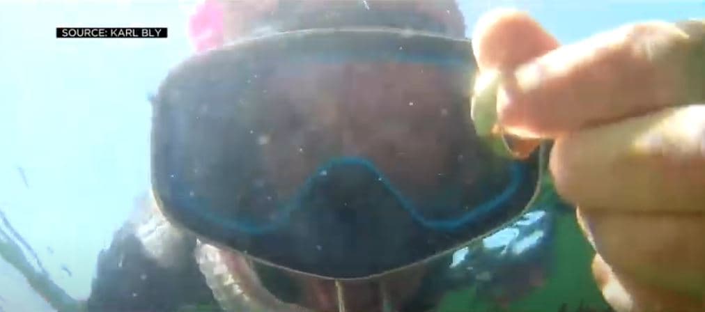 Zhytësi gjen unazën prej ari në lum, ia kthen pronarit (VIDEO)