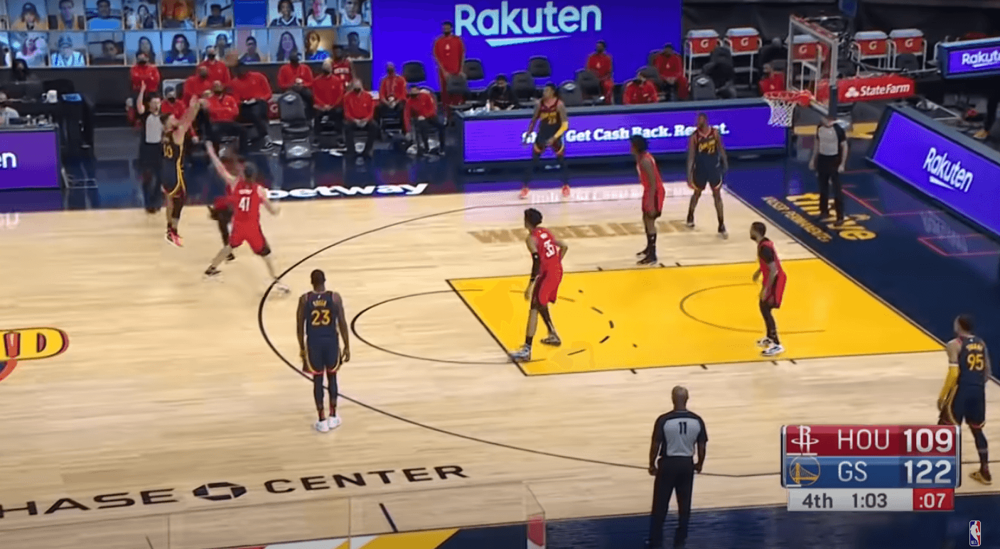 Këto janë të gjithë trepikëshat nga muaji historik i Stephen Curry (VIDEO)