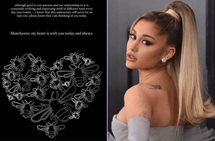 Mesazhi prekës i Ariana Grandes për viktimat e sulmit në Manchester Arena