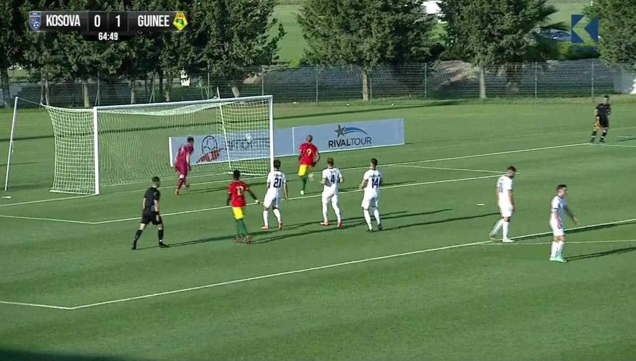 Guinea e shënon edhe golin e dytë kundër Kosovës