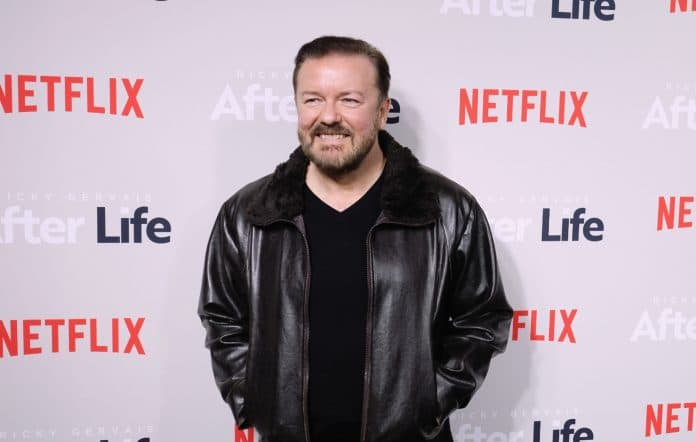 Ricky Gervais të nderohet me një yll në Hollivud