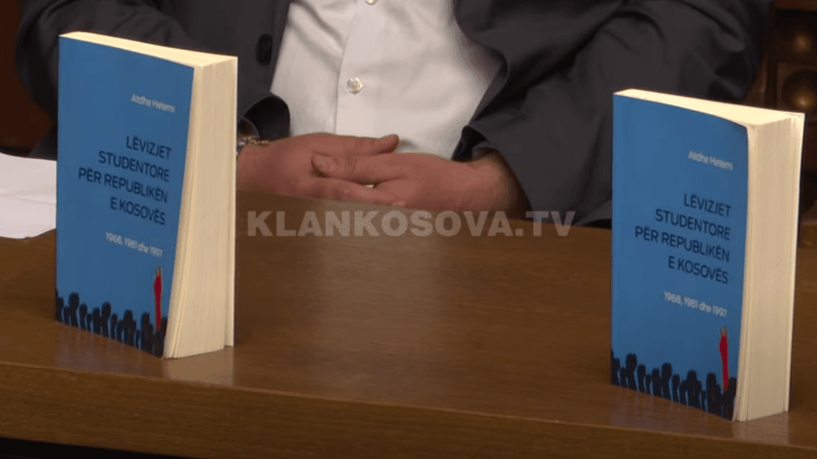 Promovohet libri i Atdhe Hetemit, “Lëvizjet studentore për Republikën e Kosovës” (VIDEO)