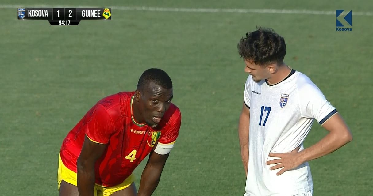 Golat e miqësores Kosova - Guinea 1:2 (VIDEO)