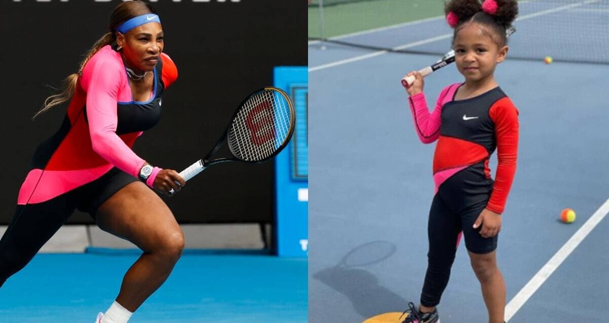 Vajza e Serena Williams vesh versionin ikonik të mamasë së vet të Australian Open
