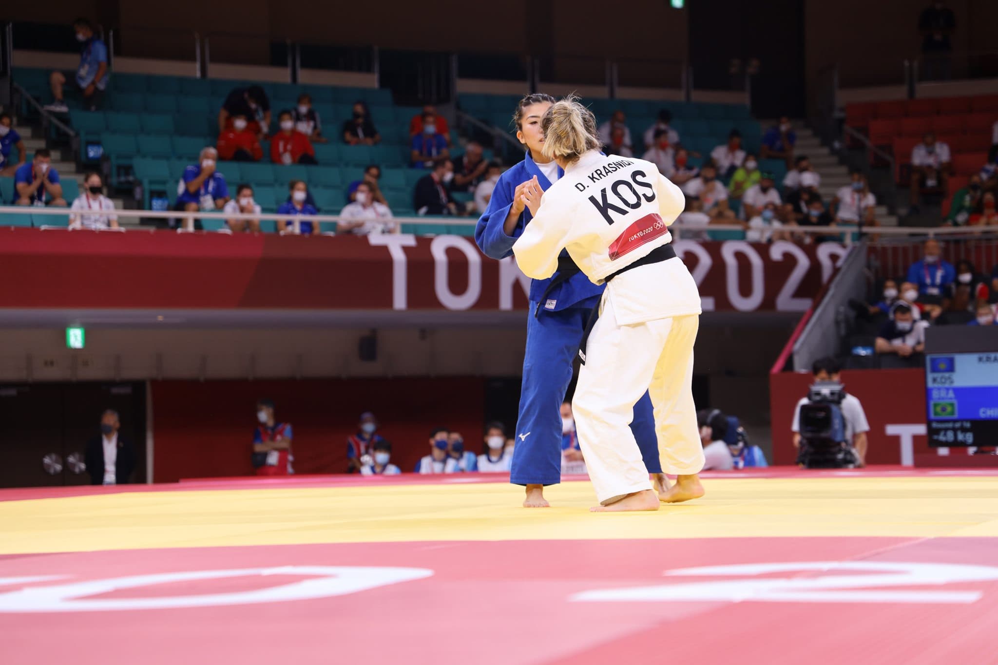 Distria Krasniqi në çerekfinale të "Tokyo 2020"