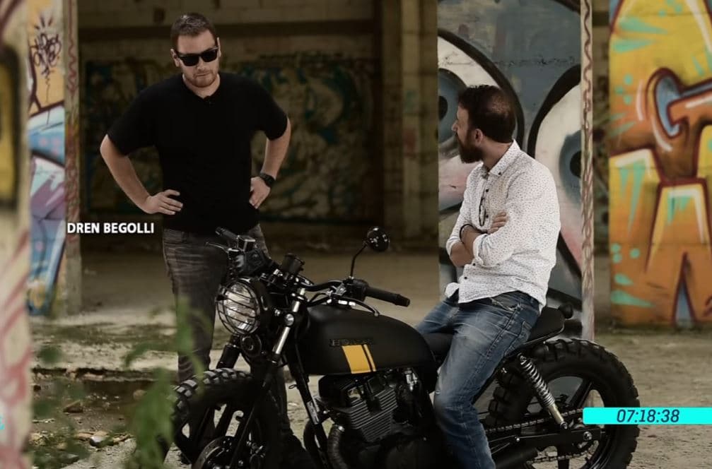 Motoçikleta e veçantë e krijuar nga Dren Begolli (VIDEO)