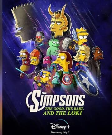 Loki i "Avengers" pjesë e filmit të "The Simpsons"