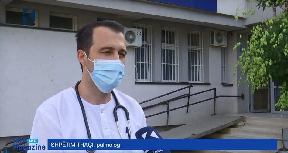 Pulmologu Thaçi: Vaksinimi është mjeti i vetëm që parandalon hospitalizimin e pacientëve