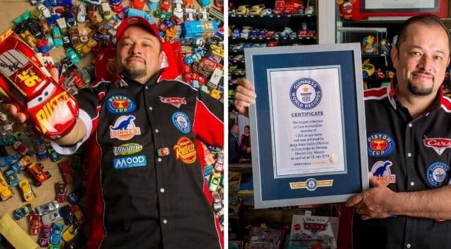 Burri fiton rekordin Guinness për koleksionin më të madh në botë të ‘Makinave' të Disney