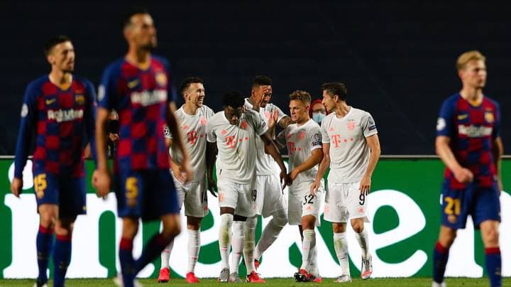 Barca-Bayern, formacionet zyrtare