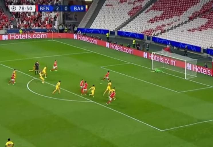 Benfica e "tmerron" Barcën (VIDEO)