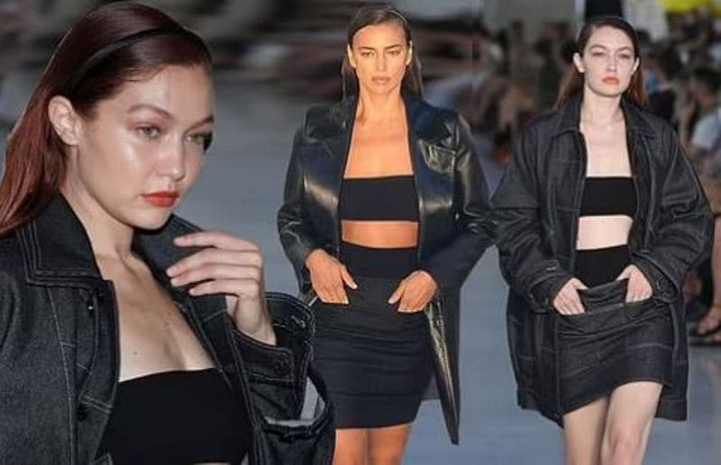 Gigi Hadid dhe Irina Shayk me veshje pothuajse të njëjtë në Javën e Modës në Milano