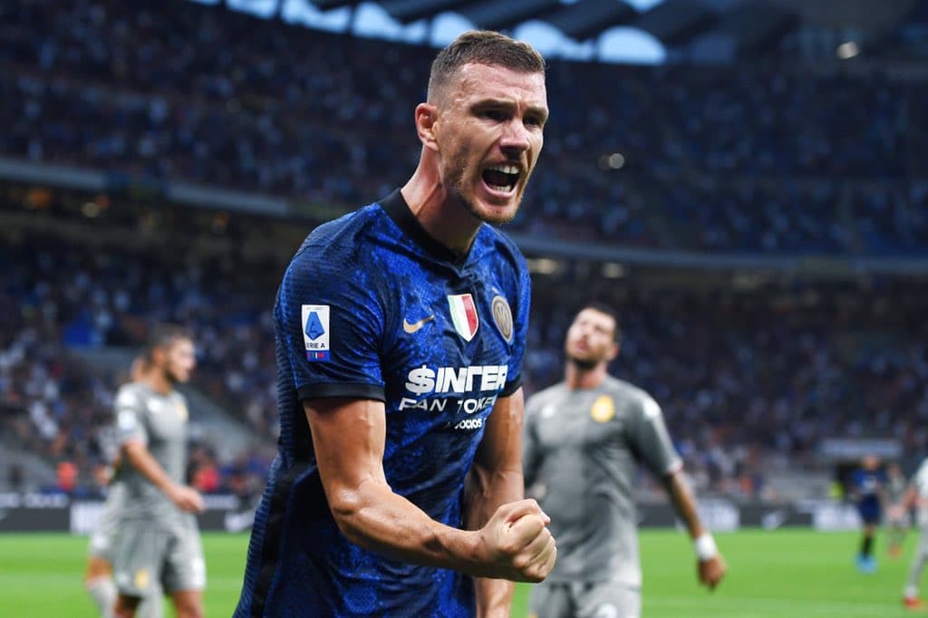 Dzeko kalon në epërsi Interin kundër Juventusit (VIDEO)