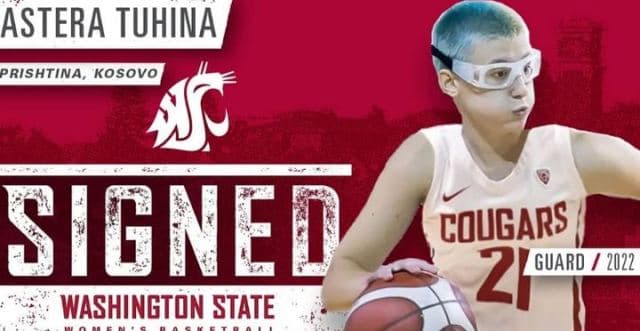 Basketbollistja e talentuar kosovare transferohet në SHBA