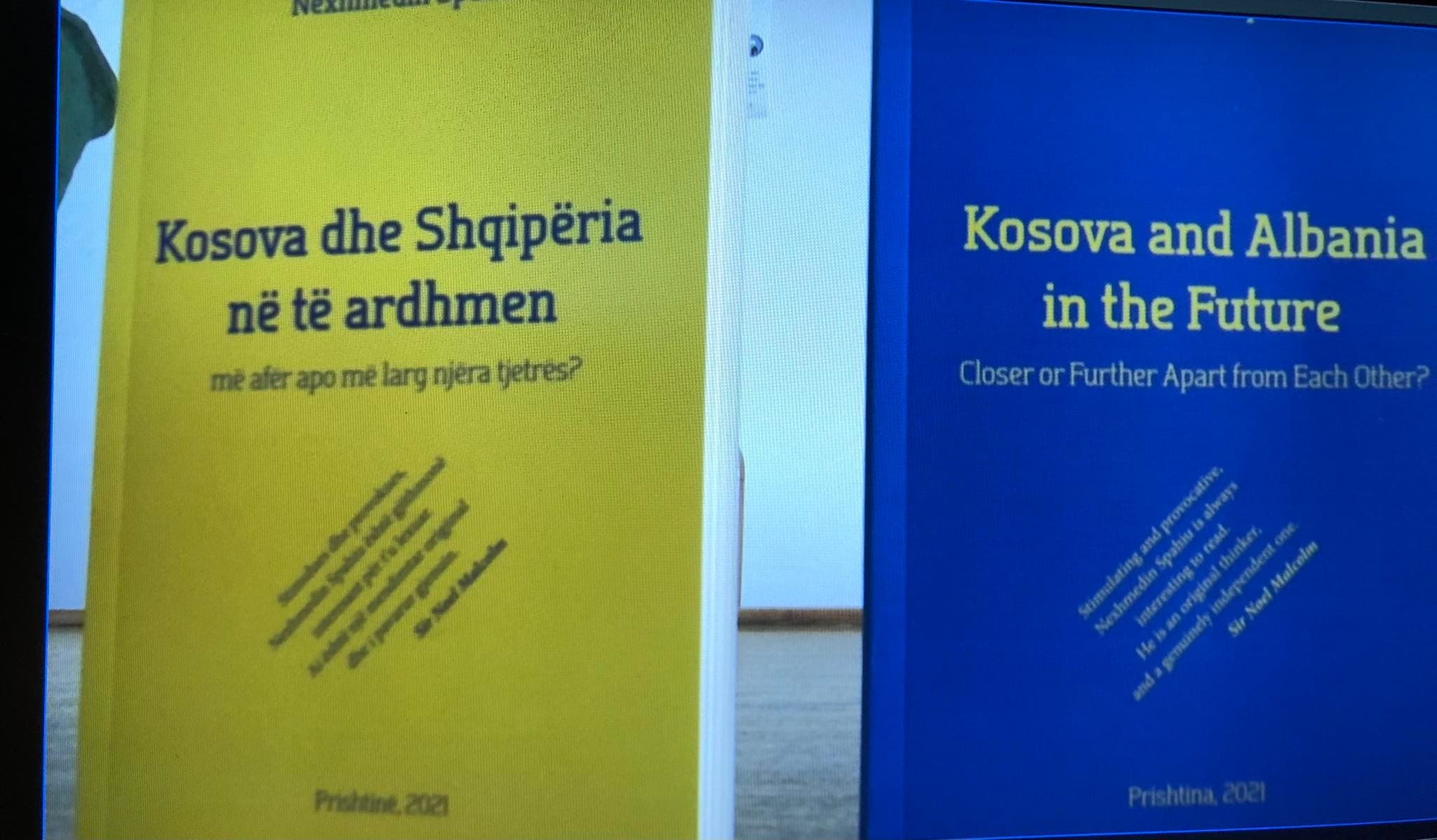 Promovohet libri “Kosova dhe Shqipëria në të ardhmen, më afër apo më larg njëra-tjetrës?”, i historianit Nexhmedin Spahiu