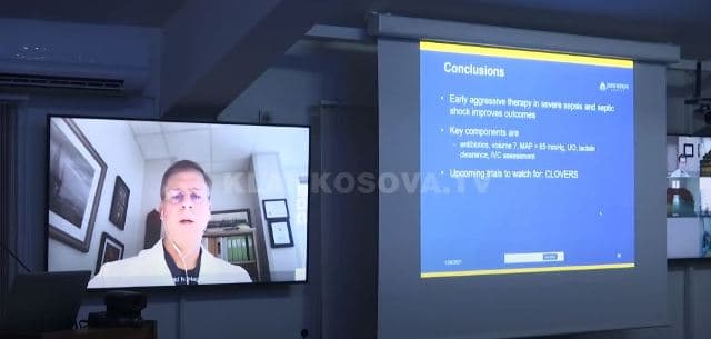 Kosovari i John Hopkins u tele-ligjëron kolegëve kosovarë (VIDEO)