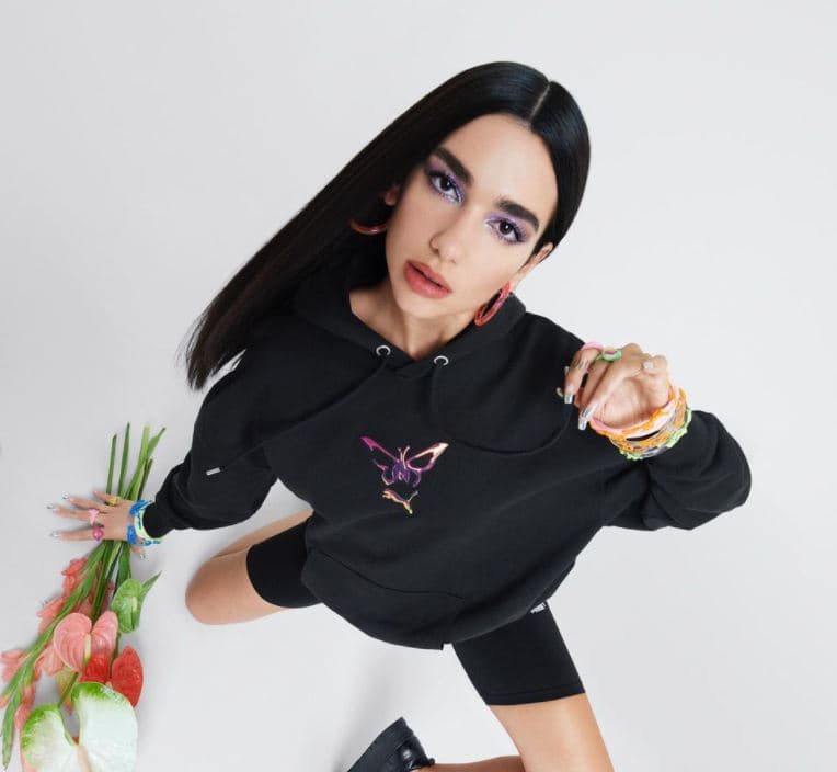 PUMA 'flet' shqip dhe arsyeja është Dua Lipa