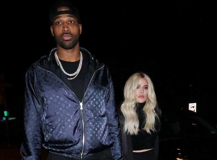 Khloe Kardashian poston foton e rrallë të Tristan Thompson me fëmijët