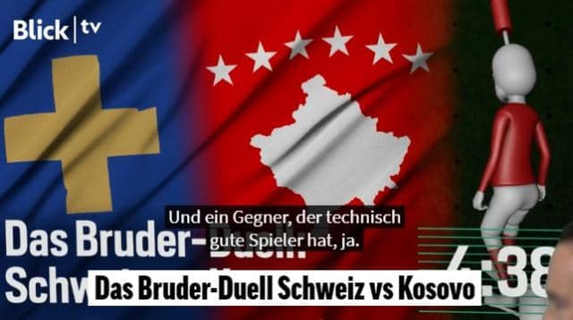 BLICK e quan vëllazëror përballjen e Zvicres me Kosovën