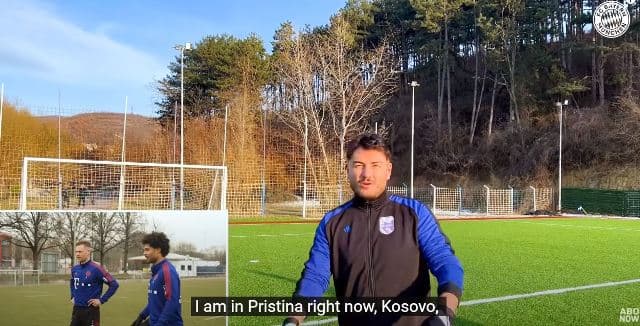 Yjet e Bayernit e kopjojnë penalltinë e këngëtarit të njohur shqiptar (VIDEO)
