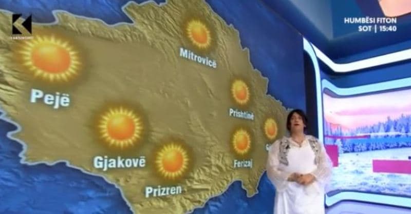 Teta Gjyli e bën parashikimin e motit për sot (VIDEO)