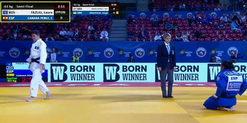 Laura Fazliu në finale të Evropianit (VIDEO)