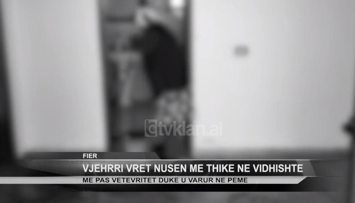 Vjehrri vret nusen me thikë dhe më pas edhe vetën (VIDEO)