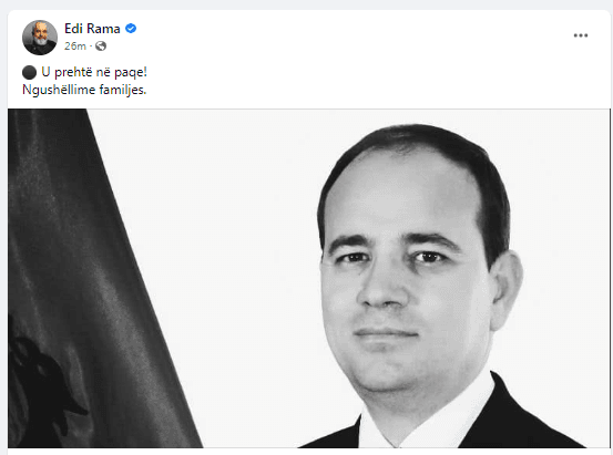 Edi Rama fjalëpak pas vdekjes së ish-presidentit, Bujar Nishani