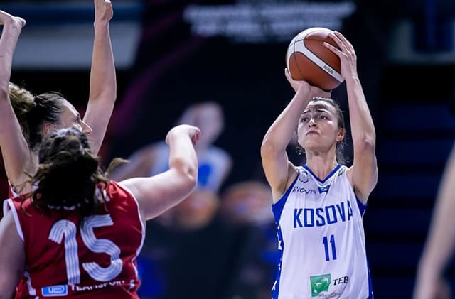 Basketbollistja kosovare shpallet kërcyesja më e mirë e kampionatit evropian për shtetet e vogla