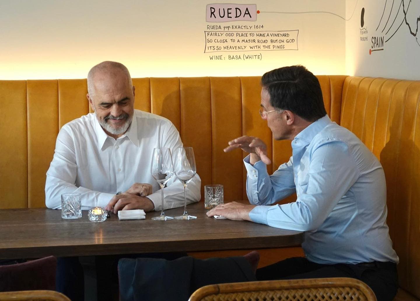 Sa të afërt mes vete janë Rama e Rutte? (FOTO + VIDEO)