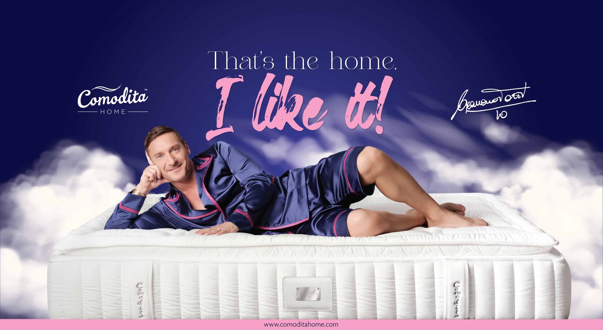 Francesco Totti bëhet ikonë e Comodita Home: Krenari të jem pjesë e një prej kompanive më të mëdha në botë (VIDEO)