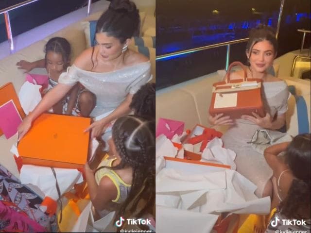 Kylie Jenner për ditëlindjen e 25-të merr çantë prej 100 mijë dollarësh