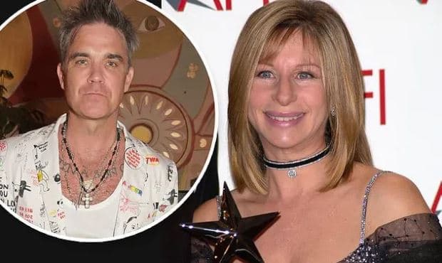 Robbie Williams tregon se u takua me Barbra Streisand në pushime, por nuk e kishte idenë se kush ishte ajo