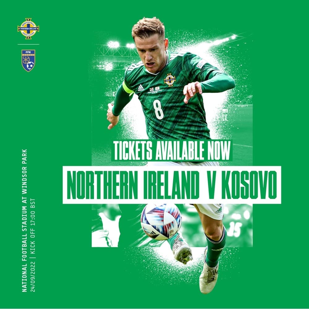 Dalin në shitje biletat për përballjen e Kosovës me Irlandën e Veriut në Belfast
