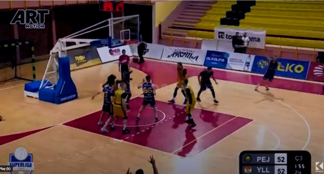 Sigal Prishtina – Peja, derbi i javës së parë në basketboll (VIDEO)