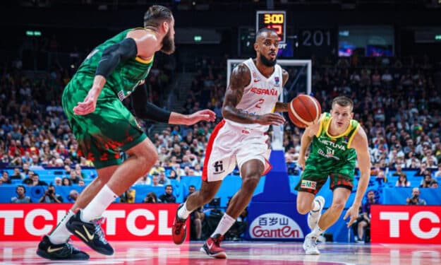 Spanja mposht Lituanin në vazhdime, kalon në çerekfinale të Eurobasketit