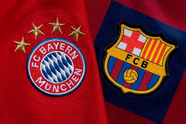 Bayern Munchen- Barcelona, formacionet zyrtare