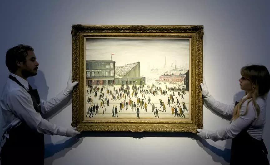 Piktura më ikonike e LS Lowry shitet afro 9 milionë euro
