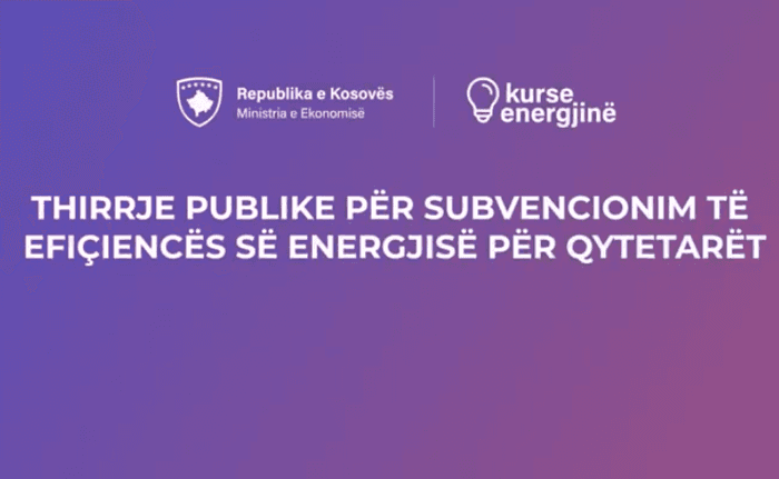 Sa qytetarë aplikuan për 6 milionë të subvencionimit të efiçencës së energjisë?