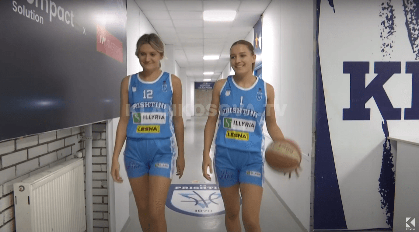 Prishtina i bën bashkë motrat basketbolliste (VIDEO)