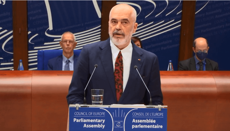 Rama, eksploziv në Strasburg: Anëtarësimi i Kosovës në KiE nuk duhet të kërkojë më kohë, bëjeni tani, jo për ne, për Evropën