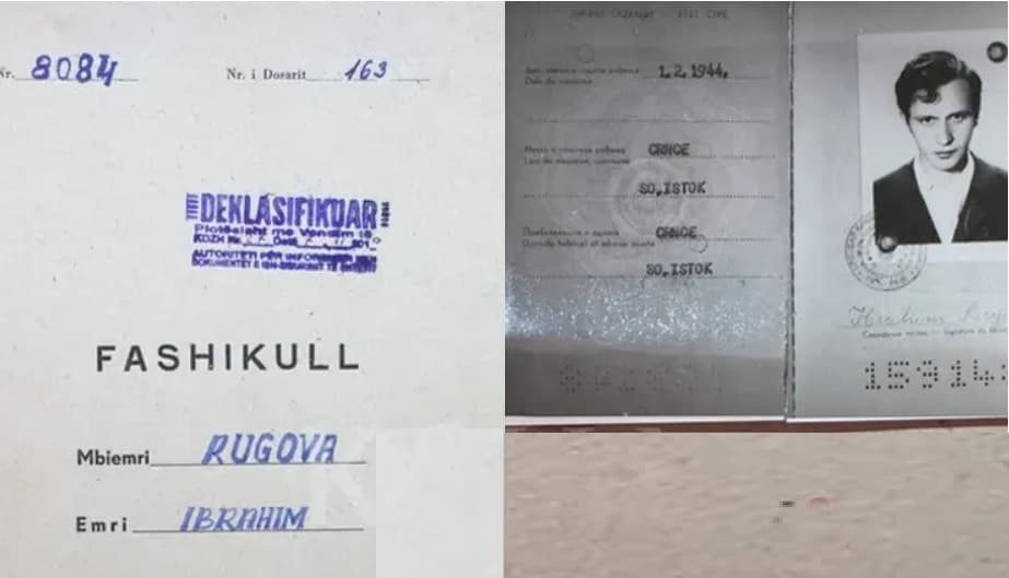 Zbardhet dosja e ish-Sigurimit të Shtetit Shqiptar për Ibrahim Rugovën (DOKUMENT)